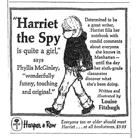 Harriet the Spy is quite a girl