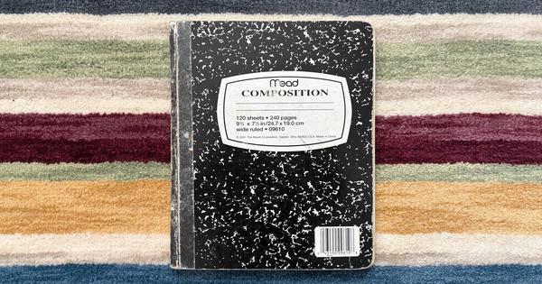 New year, new notebook